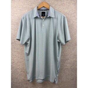 Kenneth Cole Golf XL Polo Shirt Teal Short Sleeve Golfing